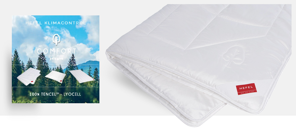 Edred&atilde;o HEFEL KLIMACONTROL COMFORT 100% TENCEL™ - Lyocell 